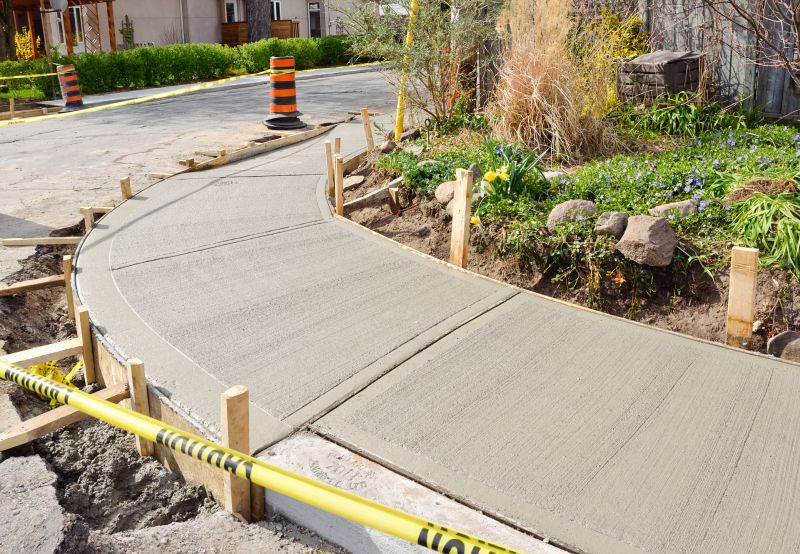 Concrete Sidewalk Construction